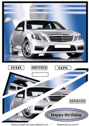 Silver Mercedes