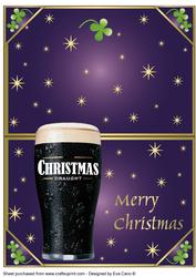 Mine's a Pint for Christmas - Purple