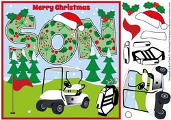 8x8 Christmas Golf SON