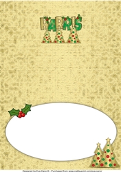 Buttons Christmas Trees II HARRIS a5 insert 2