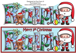 Jolly Santa First Christmas RALPH large dl