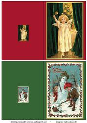 Vintage Christmas Notelets 1