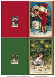 Vintage Christmas Notelets 2