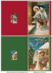 Vintage Christmas Notelets 4