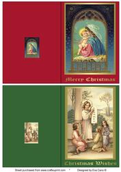 Religious Christmas Notelets 1