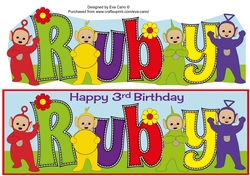 Tellytots RUBY 3rd large dl