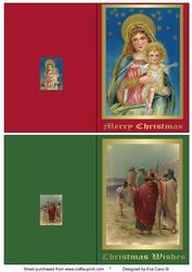 Religious Christmas Notelets 2