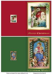 Religious Christmas Notelets 3