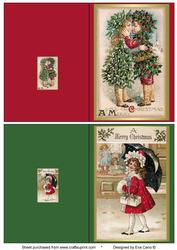 Vintage Christmas Notelets 7