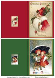 Vintage Christmas Notelets 8