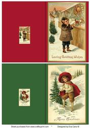 Vintage Christmas Notelets 13