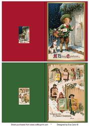 Vintage Christmas Notelets 14