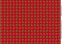 Christmas Holly Paper (red)