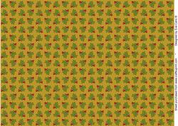 Christmas Holly Paper (yellow)