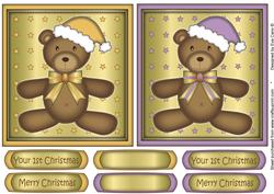 Baby First Christmas Toppers 2