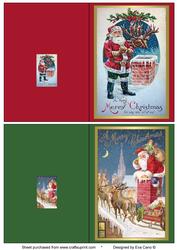 Vintage Christmas Notelets 23