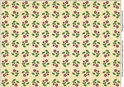 Purple Flowers Backing Paper