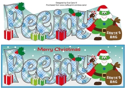 Crazy Christmas Tree Santa PEEJAY large dl