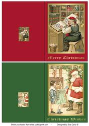 Vintage Christmas Notelets 28