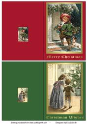 Vintage Christmas Notelets 29