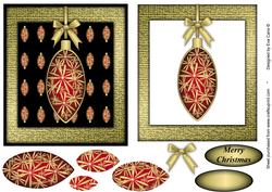 Red Christmas Bauble