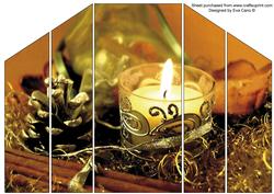 Christmas Candle Theatre Fold