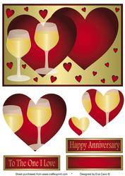 Hearts and White Wine