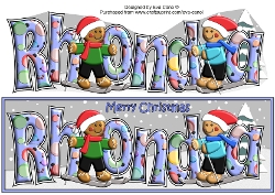 3D Gingerbread People Skiing RHONDA large dl
