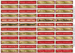 Merry Christmas Medium Tags 5