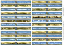 Merry Christmas Medium Tags 7
