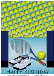 Tennis Stagger Card