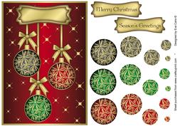 Christmas Baubles Multipyramid