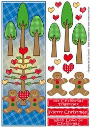Gingerbread Couple Love Tree