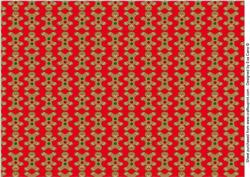 Gingerbread Man Backing Paper (red)