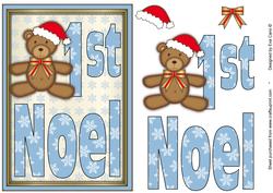 1st Noel in Blue Shades