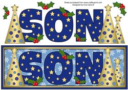 Buttons Christmas Trees Son Large Dl