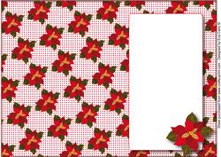 Poinsettia Insert (polka Dots)