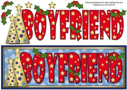 Buttons Christmas Trees Boyfriend Large Dl 2