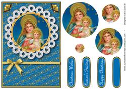 Mary and Baby Jesus Pyramid 2