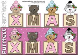 Purrfect Xmas Large Dl