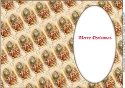 Vintage Santa in Car Insert 2