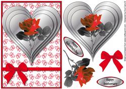Red Rose for Valentines or Anniversaries
