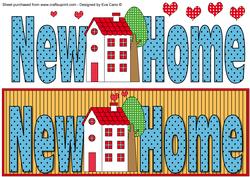New Home Large Dl with Decoupage 3