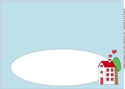 New Home Insert for Large Dl (blue)