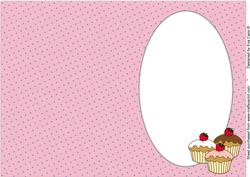 Cupcakes Insert (polka Dots) 1
