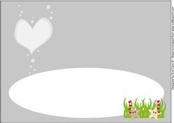 Love-ly Bubbly Insert for Large Dl (grey)