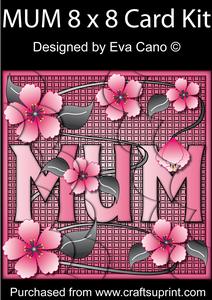 Mum 8x8 Card Kit
