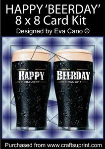 Happy 'beerday' 8x8 Card Kit
