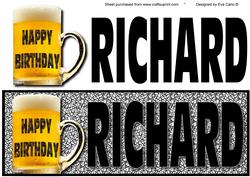 Happy Birthday Richard Large Dl