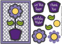 Lilac Flower Decoupage